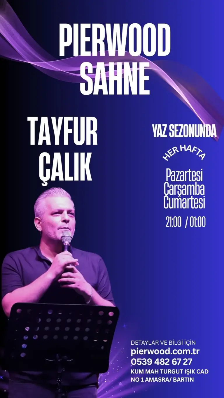 Tayfur Çalık Canlı Müzik afişi